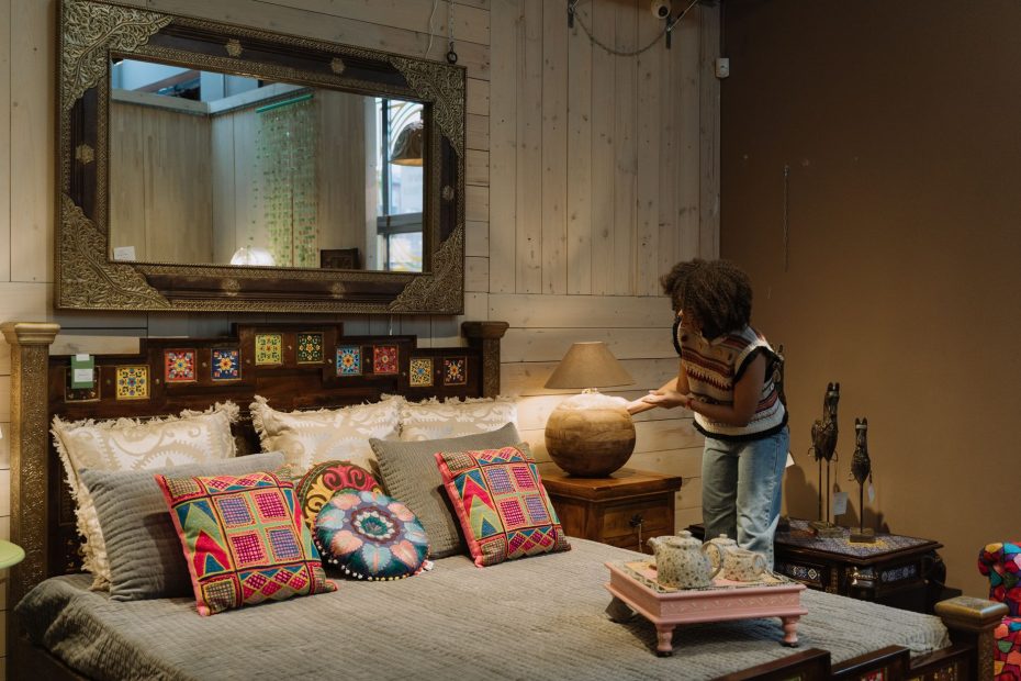 Ambiente íntimo de boudoir