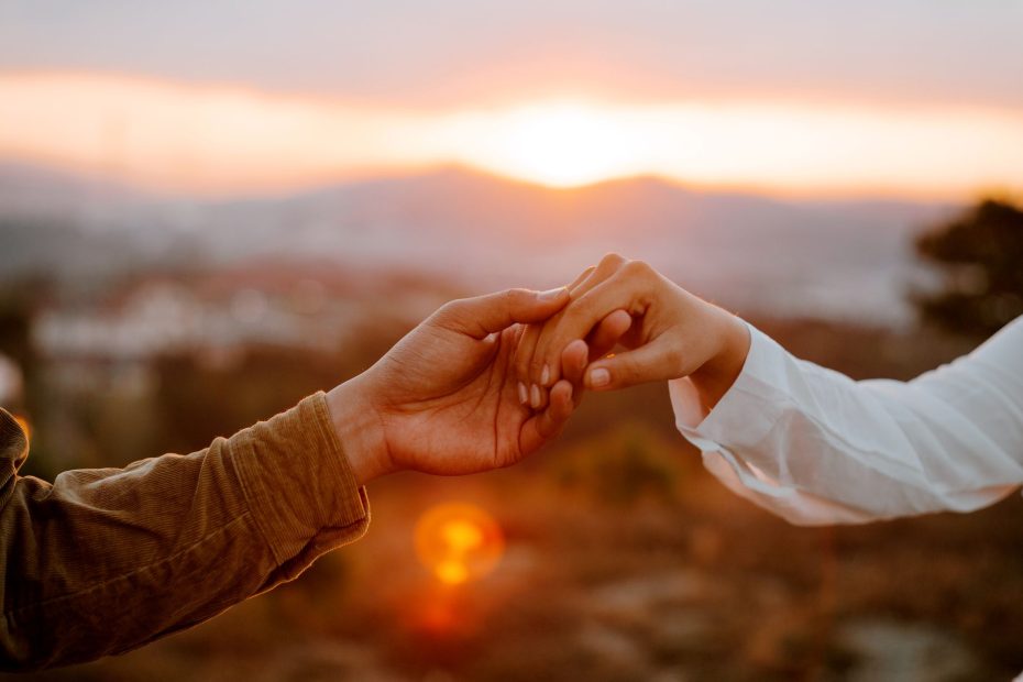 Pareja abrazada